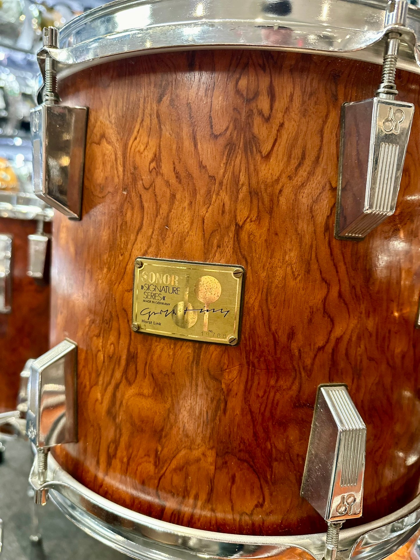 Sonor Horst Link Signature Kit - 1980s Bubinga/Beech