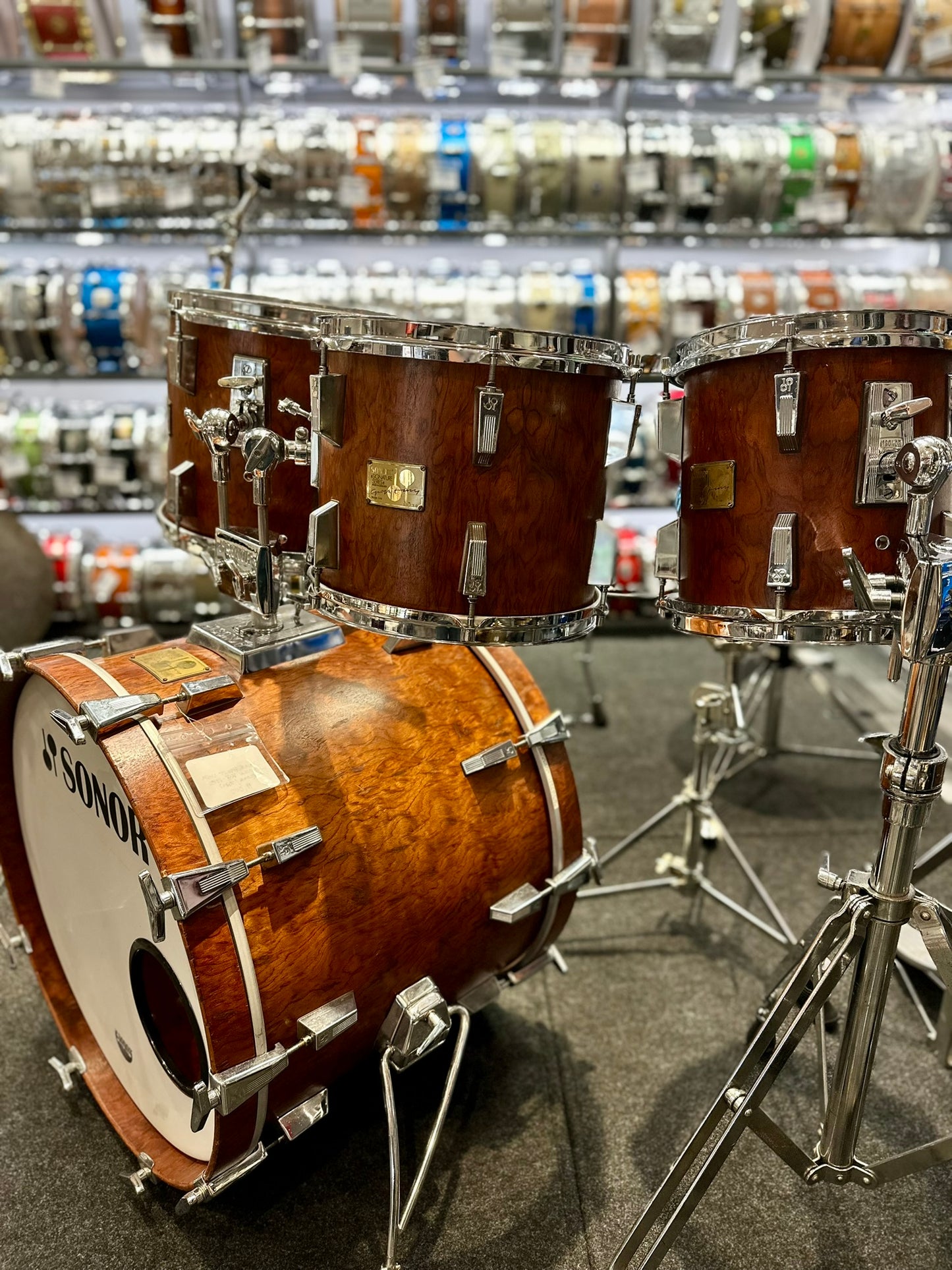 Sonor Horst Link Signature Kit - 1980s Bubinga/Beech