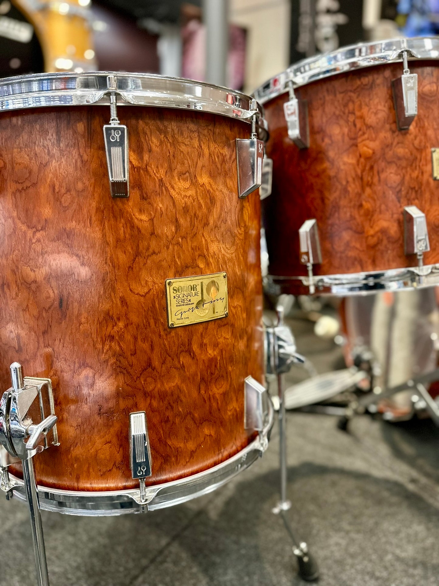 Sonor Horst Link Signature Kit - 1980s Bubinga/Beech