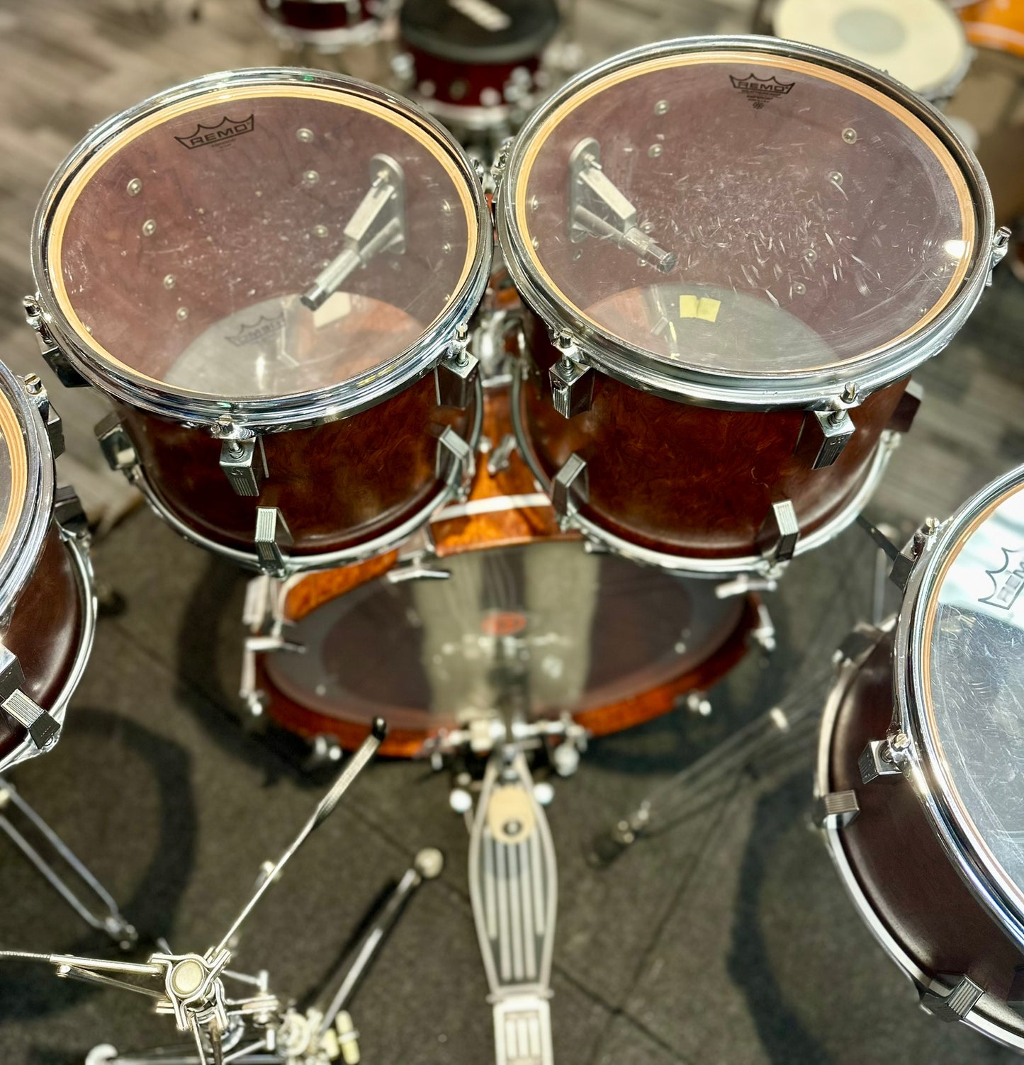 Sonor Horst Link Signature Kit - 1980s Bubinga/Beech
