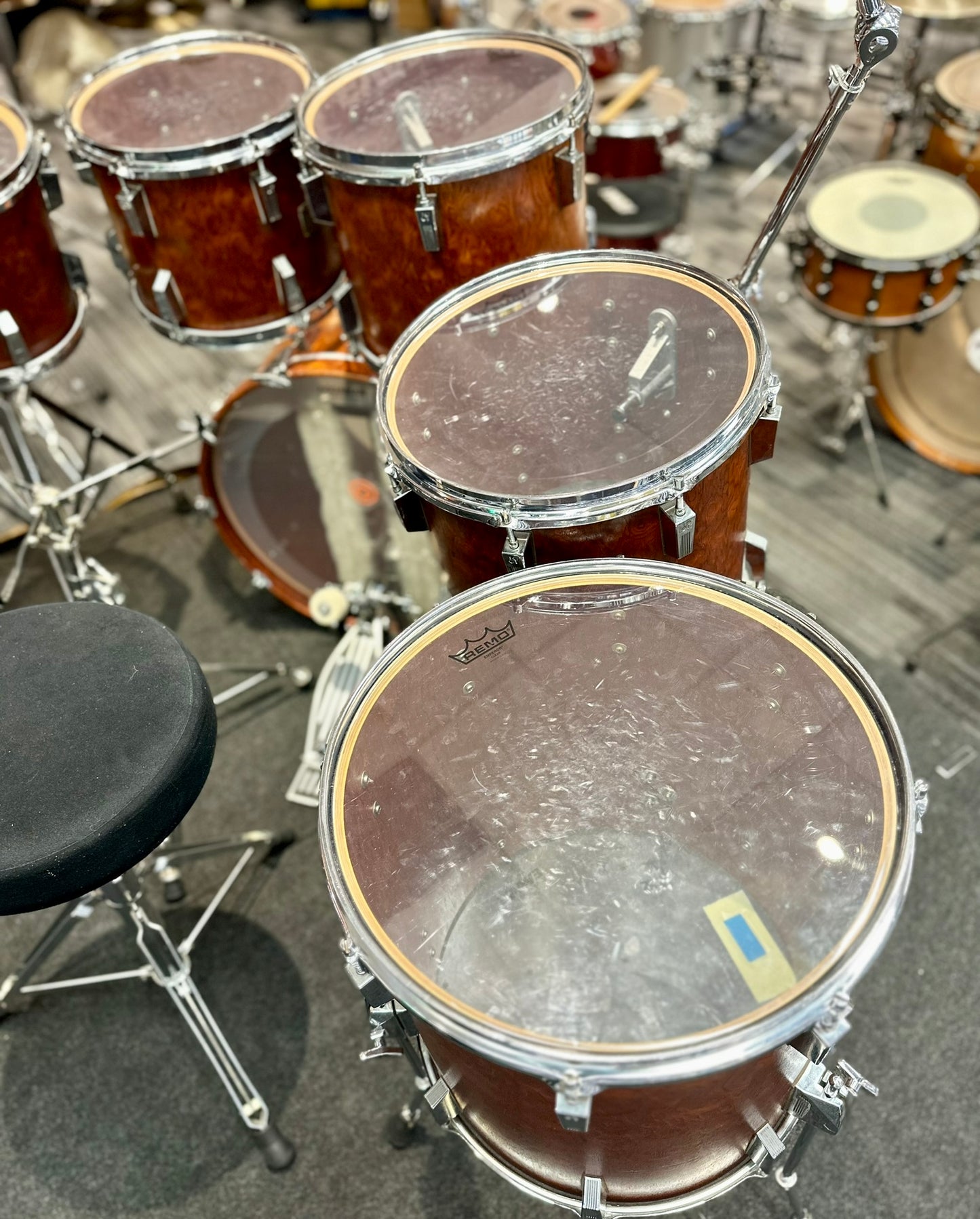Sonor Horst Link Signature Kit - 1980s Bubinga/Beech