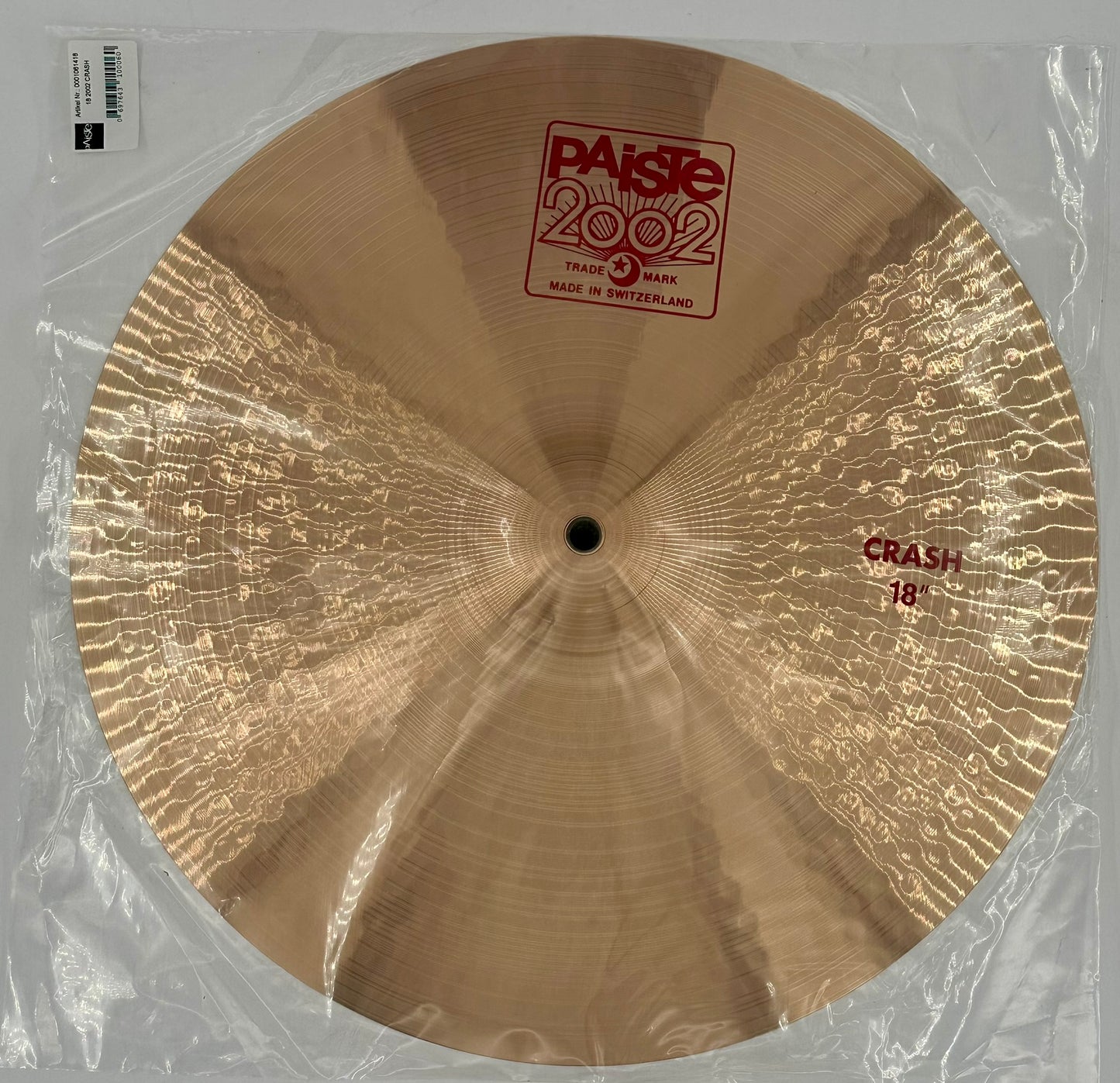 Paiste 2002 Crash Cymbal - 18" 1061418