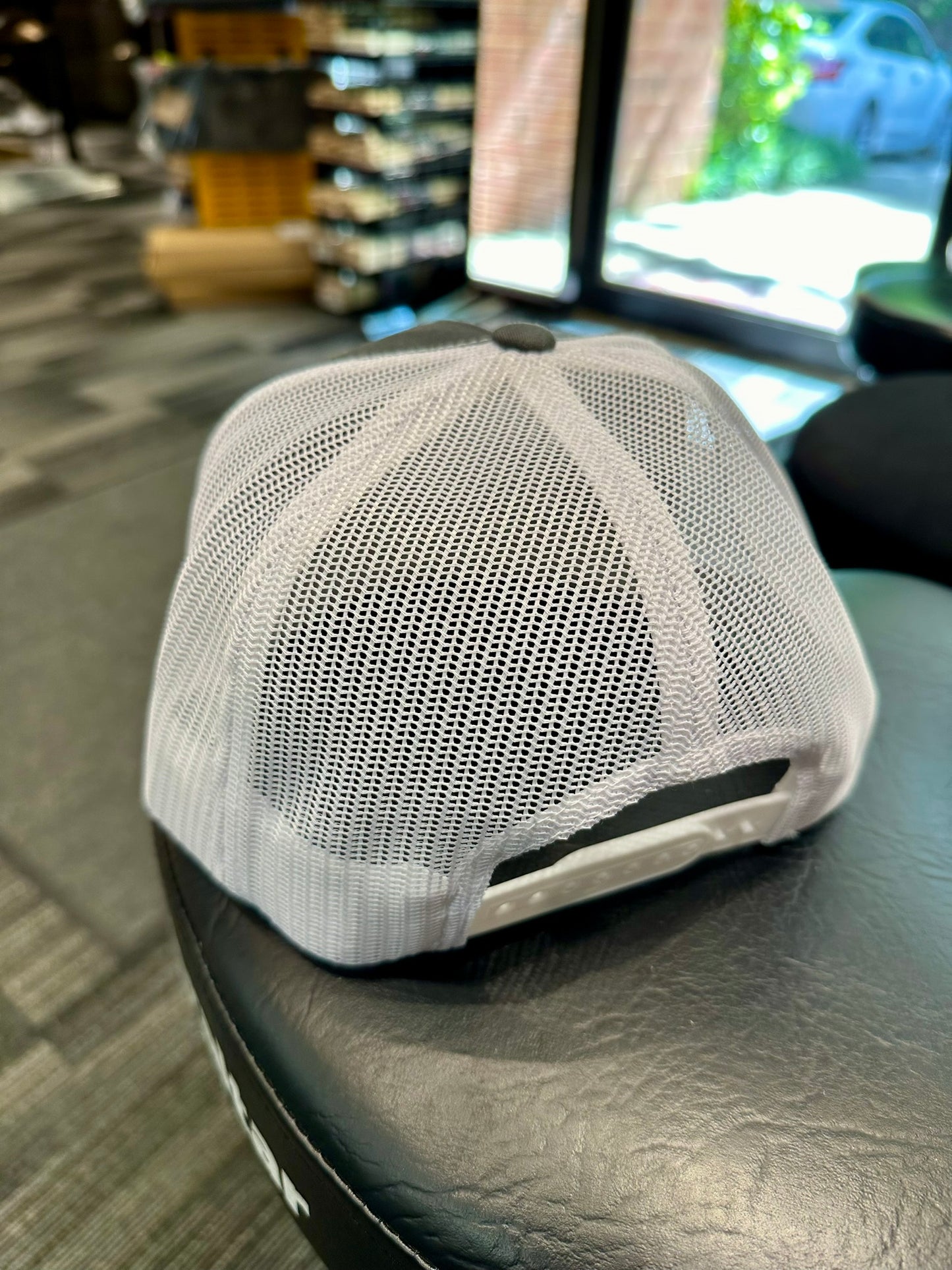 Trucker Hat - Gray and White