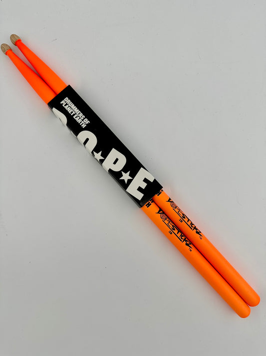 Dope Stickz - Neon Orange Acorn Tip - 2B