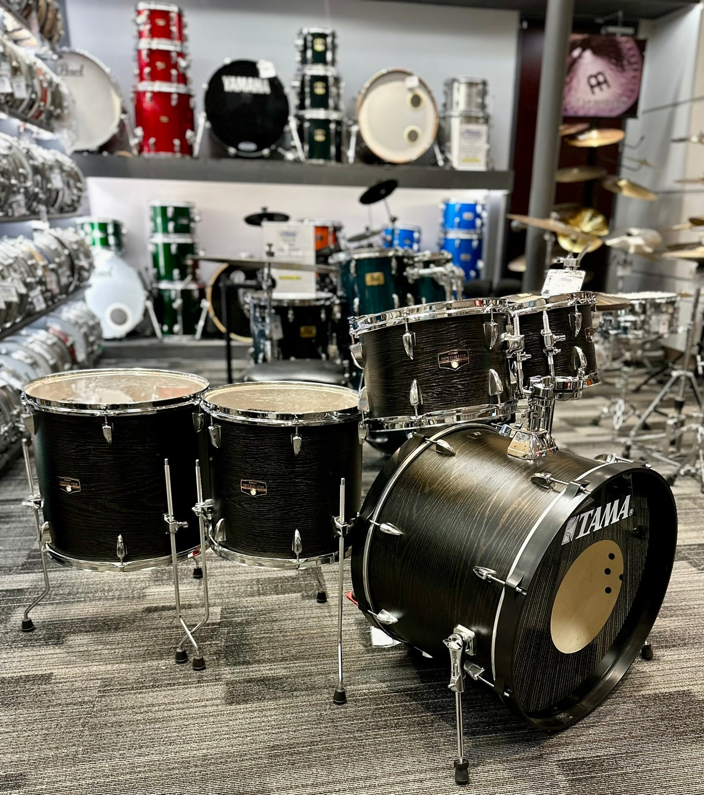 Tama Imperial Star 6-Piece Kit - Black Oak Wrap