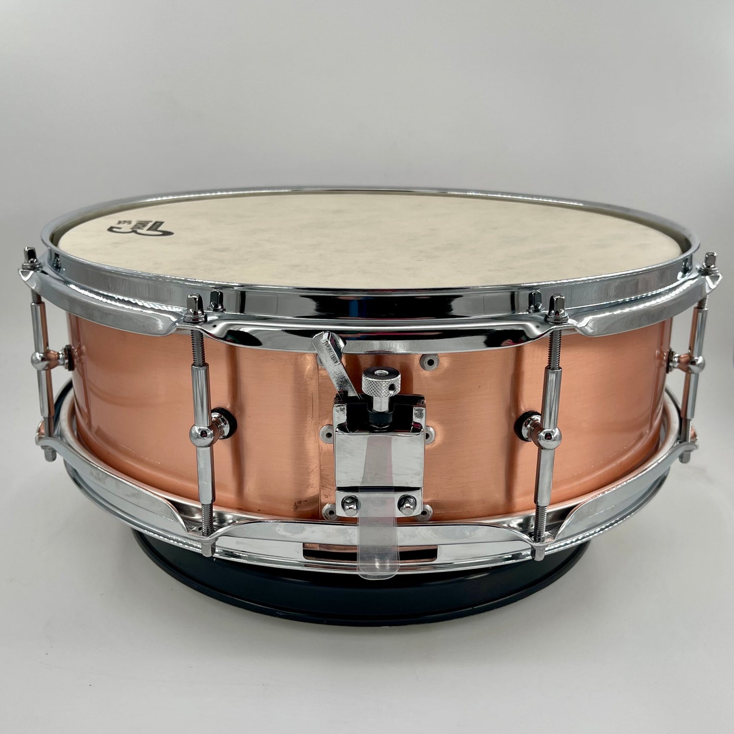 Lucky Drum Company 15" x 4" Brushed Copper Snare