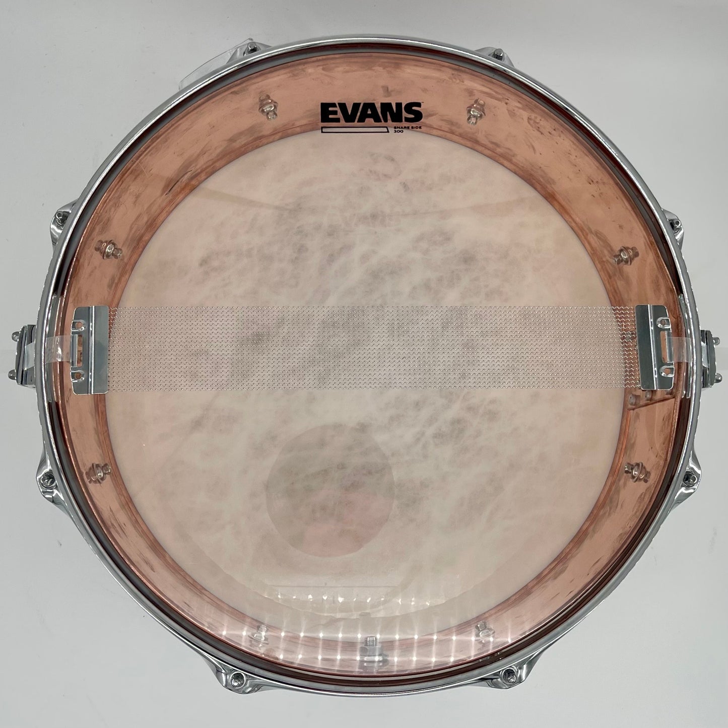 Lucky Drum Company 15" x 4" Brushed Copper Snare