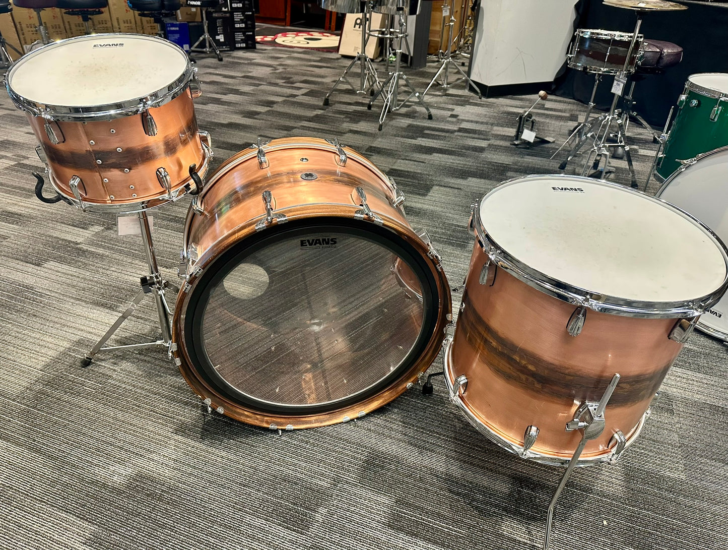 Lucky Drum Co - Copper 3-Piece 24/13/16 Kit