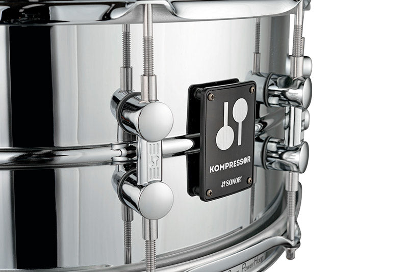 Sonor Kompressor 14" x 5.75" Steel Snare Drum