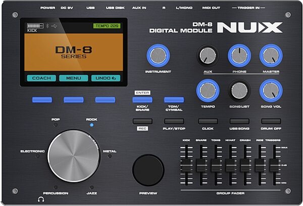 NU-X DM-8 Electronic Drum Set - Demo Model