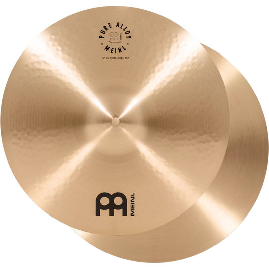 Meinl 15" Pure Alloy Custom Medium Hi Hats