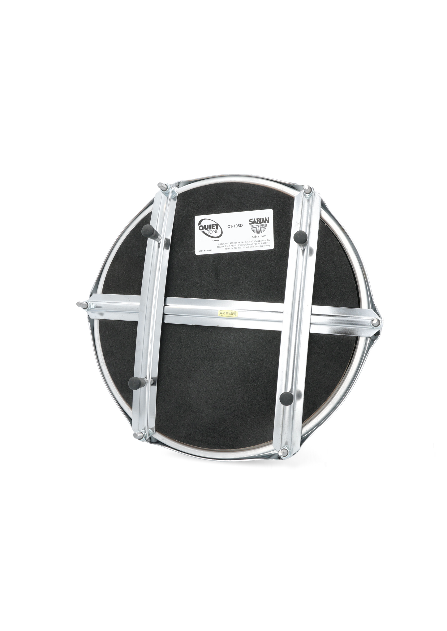 SABIAN 10" Quiet Tone Classic Snare Practice Pad