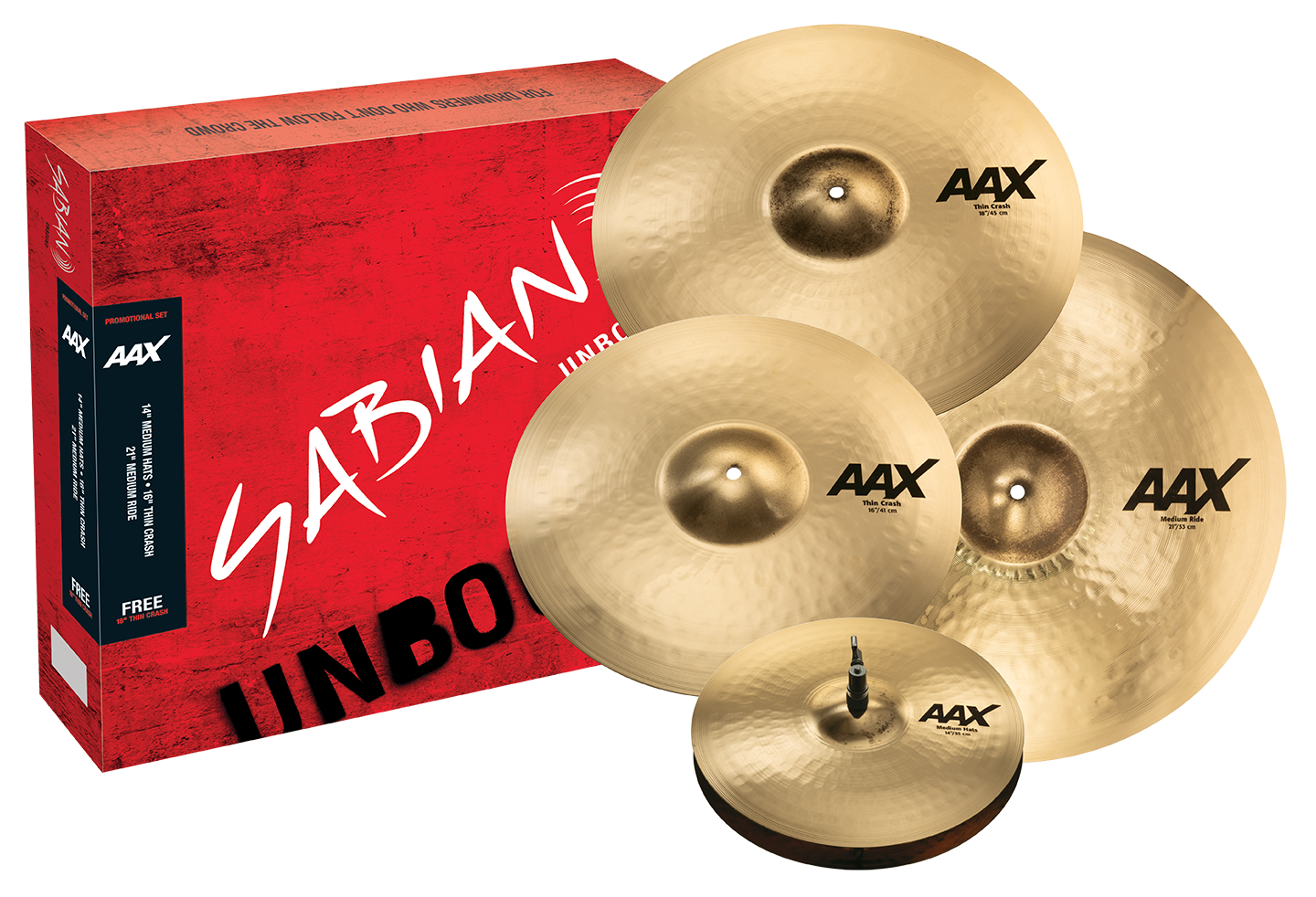 SABIAN AAX Promotional Set