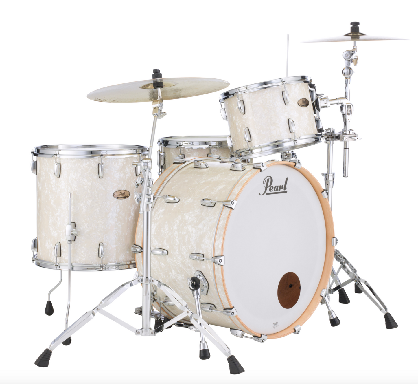 Pearl Session Studio Select 3-piece Shell Pack - 24" Bass Drum NICOTINE WHITE MARINE PEARL