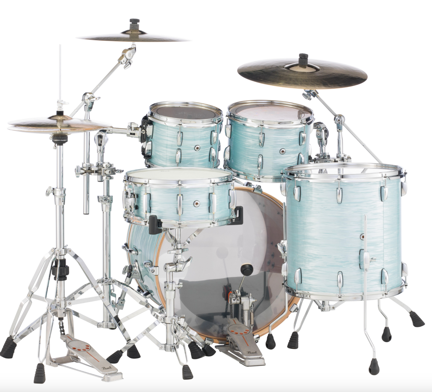 Pearl Session Studio Select 4-piece Shell Pack - 22" Bass Drum ICE BLUE OYSTER