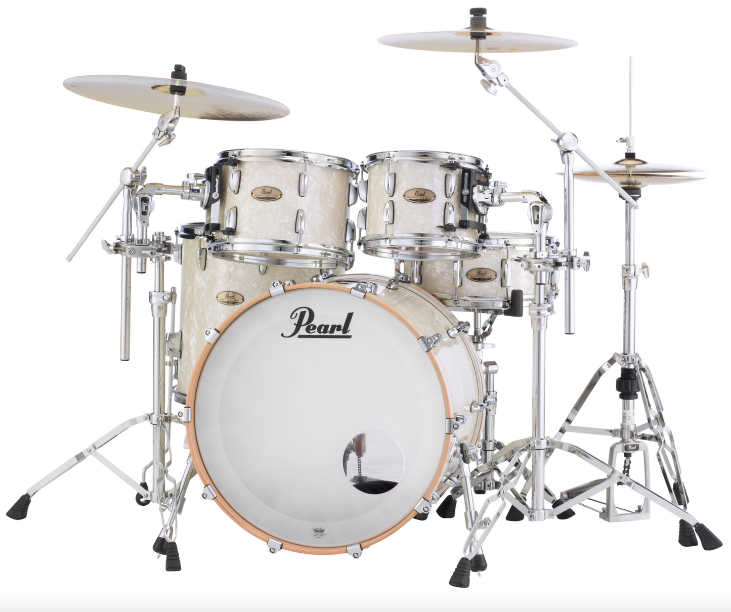 Pearl Session Studio Select 4-piece Shell Pack - 22" Bass Drum NICOTINE WHITE MARINE PEARL