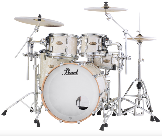 Pearl Session Studio Select 4-piece Shell Pack - 22" Bass Drum NICOTINE WHITE MARINE PEARL