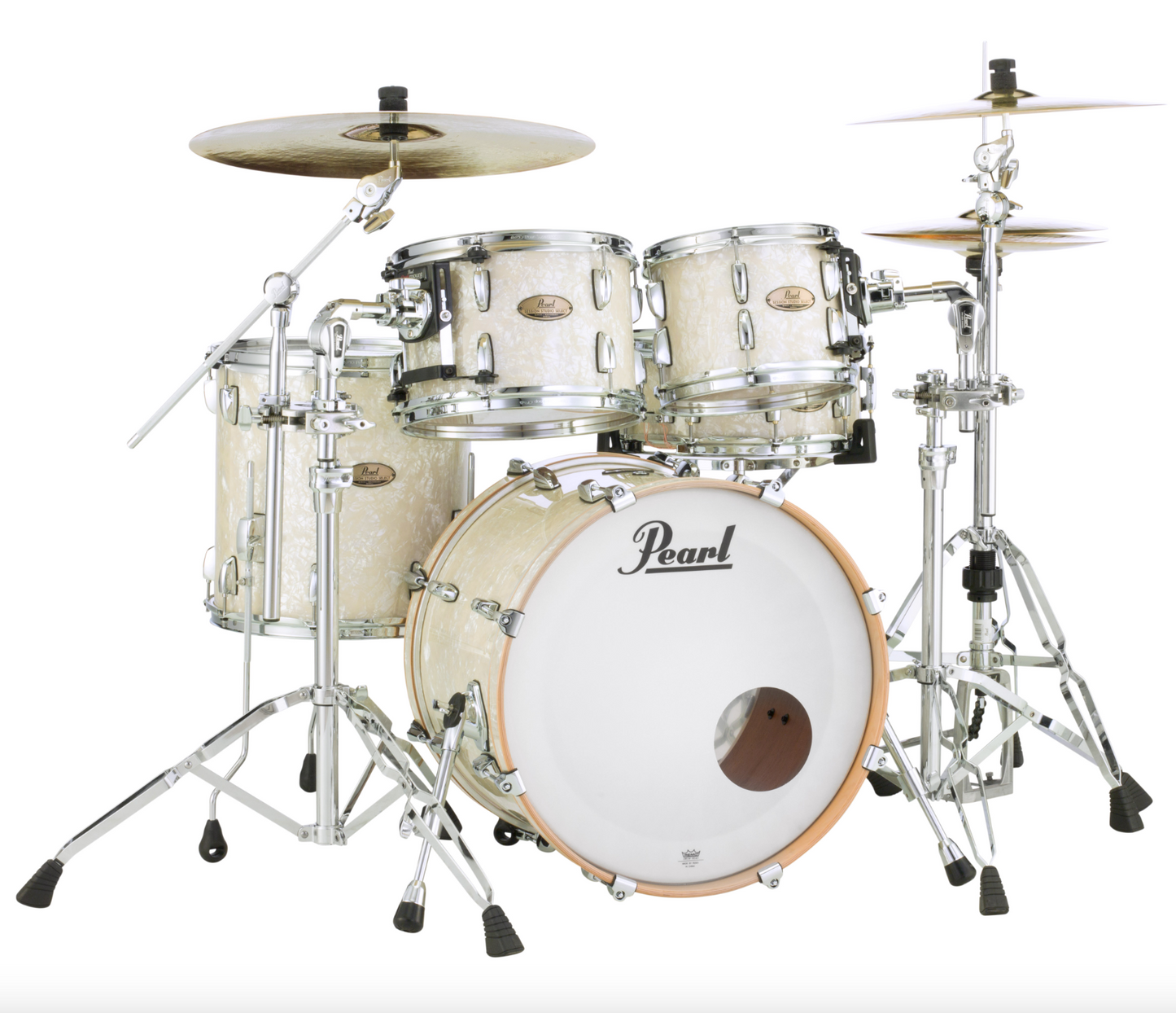 Pearl Session Studio Select 4-piece Shell Pack - 20" Bass Drum NICOTINE WHITE MARINE PEARL