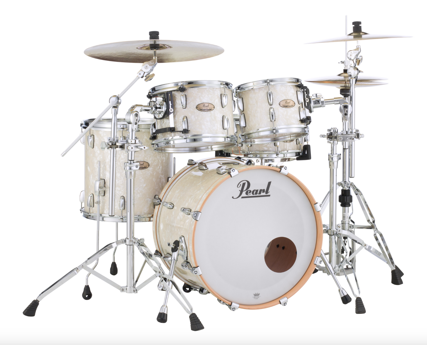 Pearl Session Studio Select 4-piece Shell Pack - 20" Bass Drum NICOTINE WHITE MARINE PEARL
