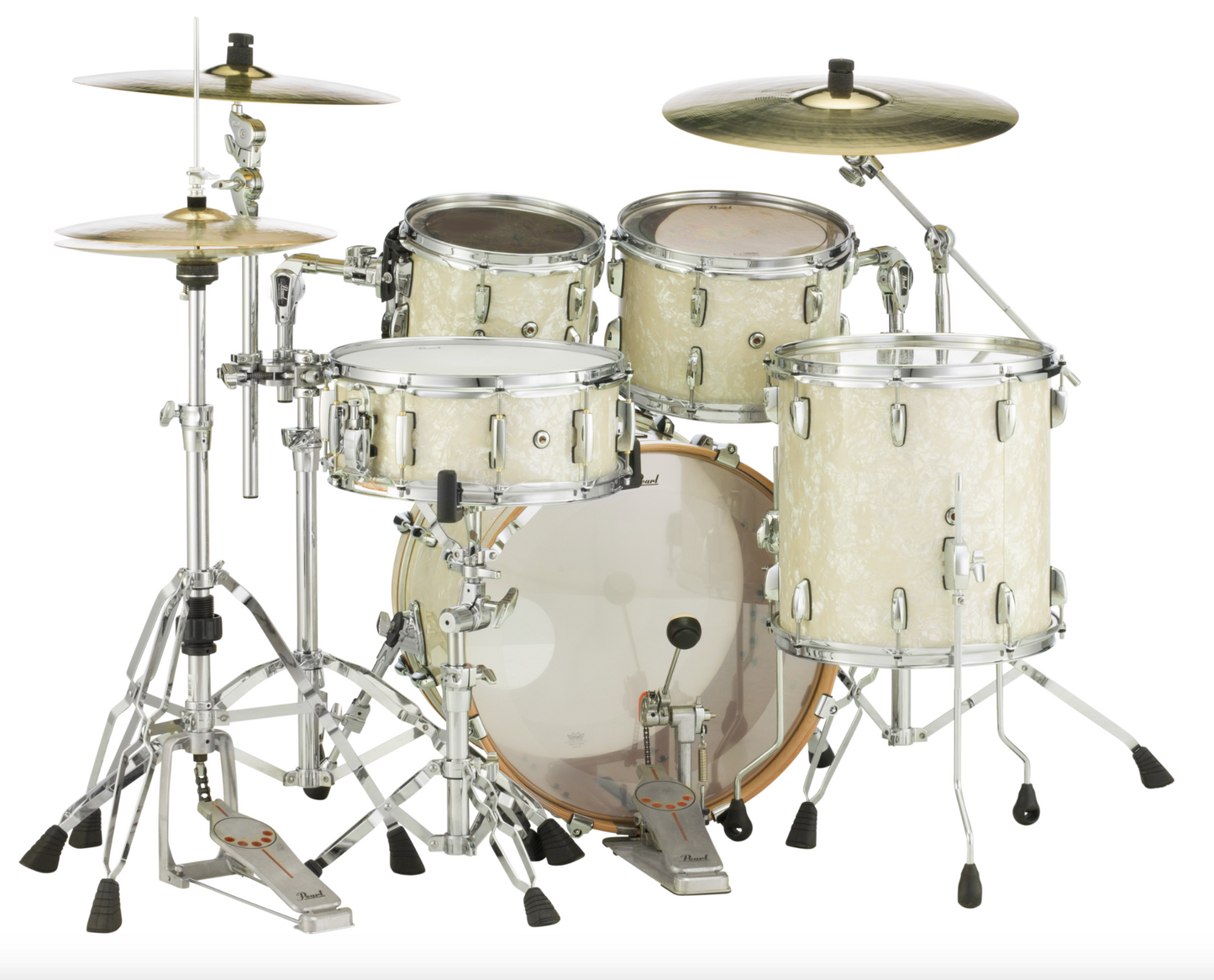 Pearl Session Studio Select 4-piece Shell Pack - 20" Bass Drum NICOTINE WHITE MARINE PEARL