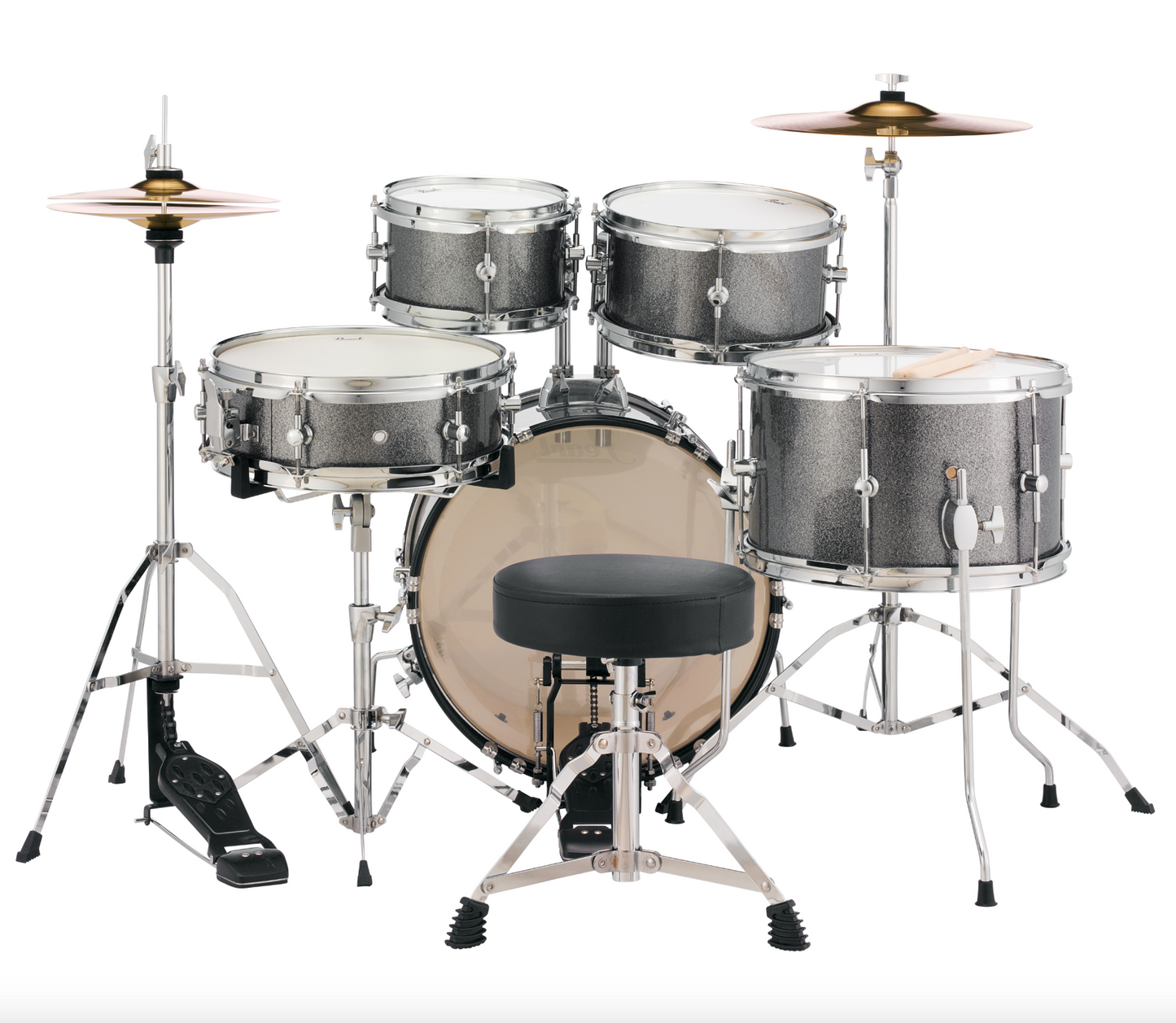 Pearl Roadshow Jr. 5-Piece Shell Pack - 16' Bass Drum GRINDSTONE SPARKLE