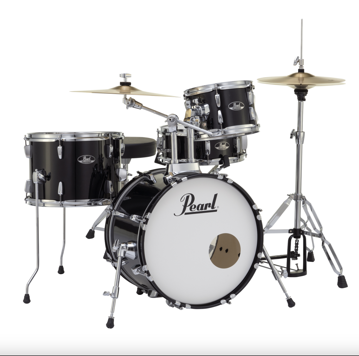 Pearl Roadshow 4-Piece Shell Pack - 18" Bass Drum JET BLACK