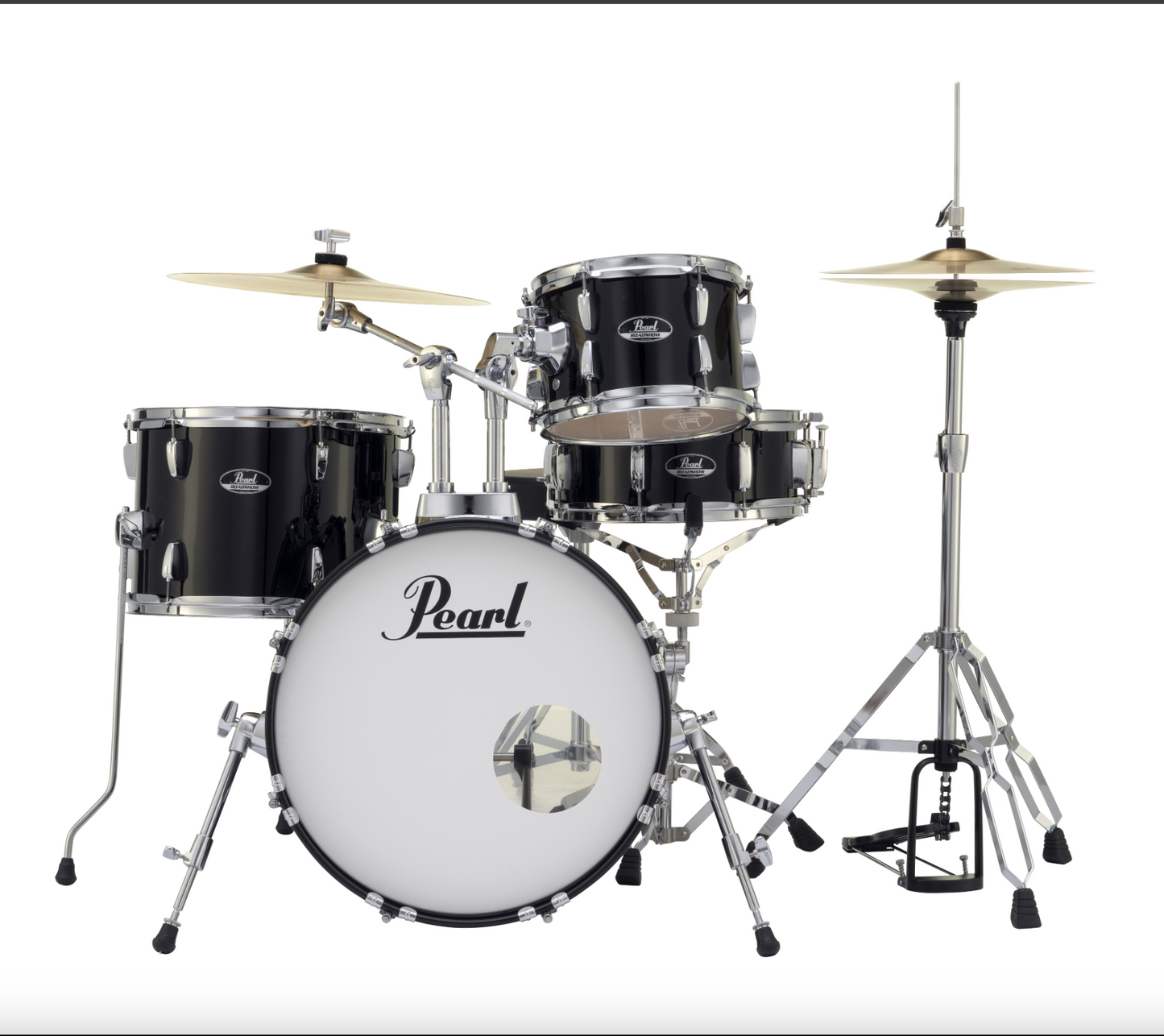 Pearl Roadshow 4-Piece Shell Pack - 18" Bass Drum JET BLACK