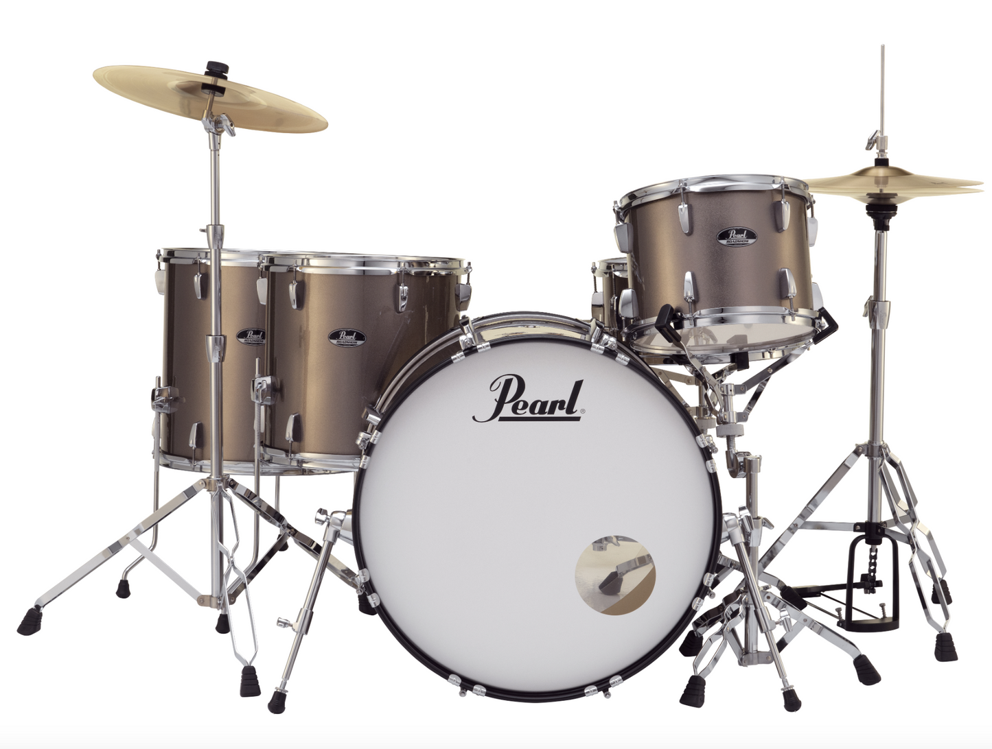 Pearl Roadshow 5-Piece Shell Pack - 22" Bass Drum & 2 Floor Toms BRONZE