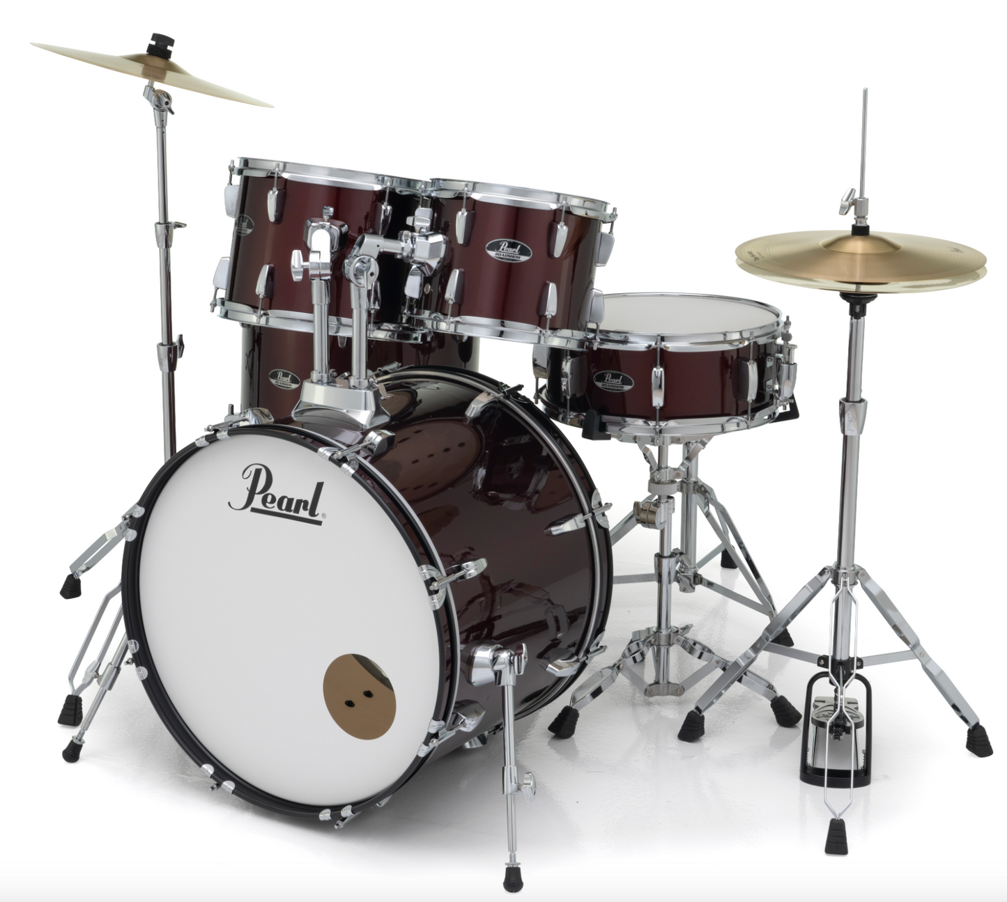 Pearl Roadshow 5-Piece Shell Pack - 22" Bass Drum RED WINE