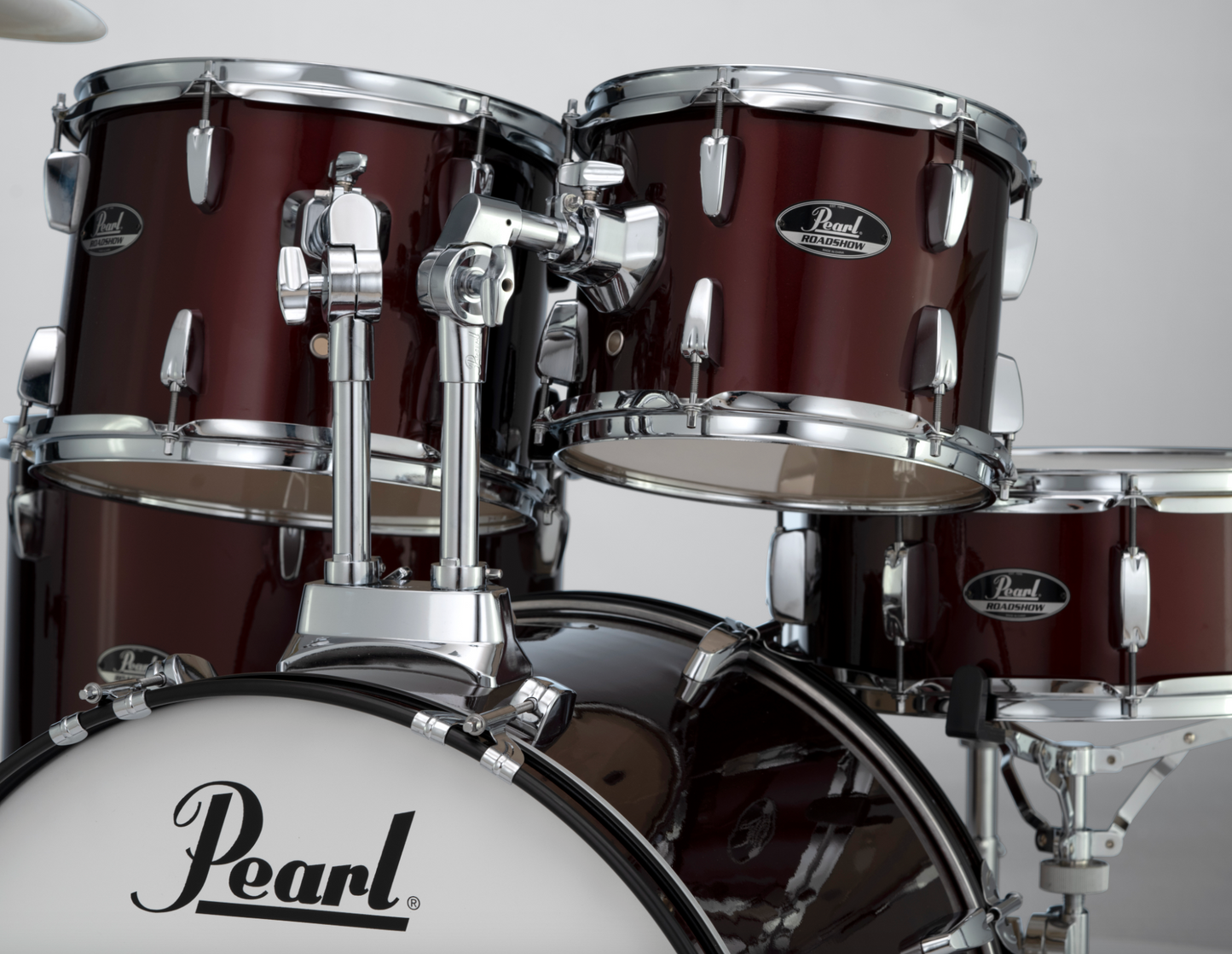 Pearl Roadshow 5-Piece Shell Pack - 22" Bass Drum RED WINE