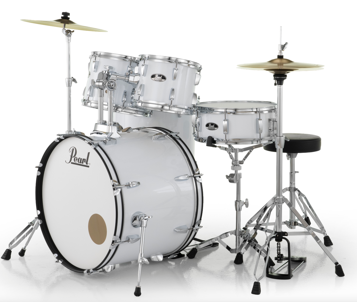 Pearl Roadshow 5-Piece Shell Pack - 22" Bass Drum PURE WHITE