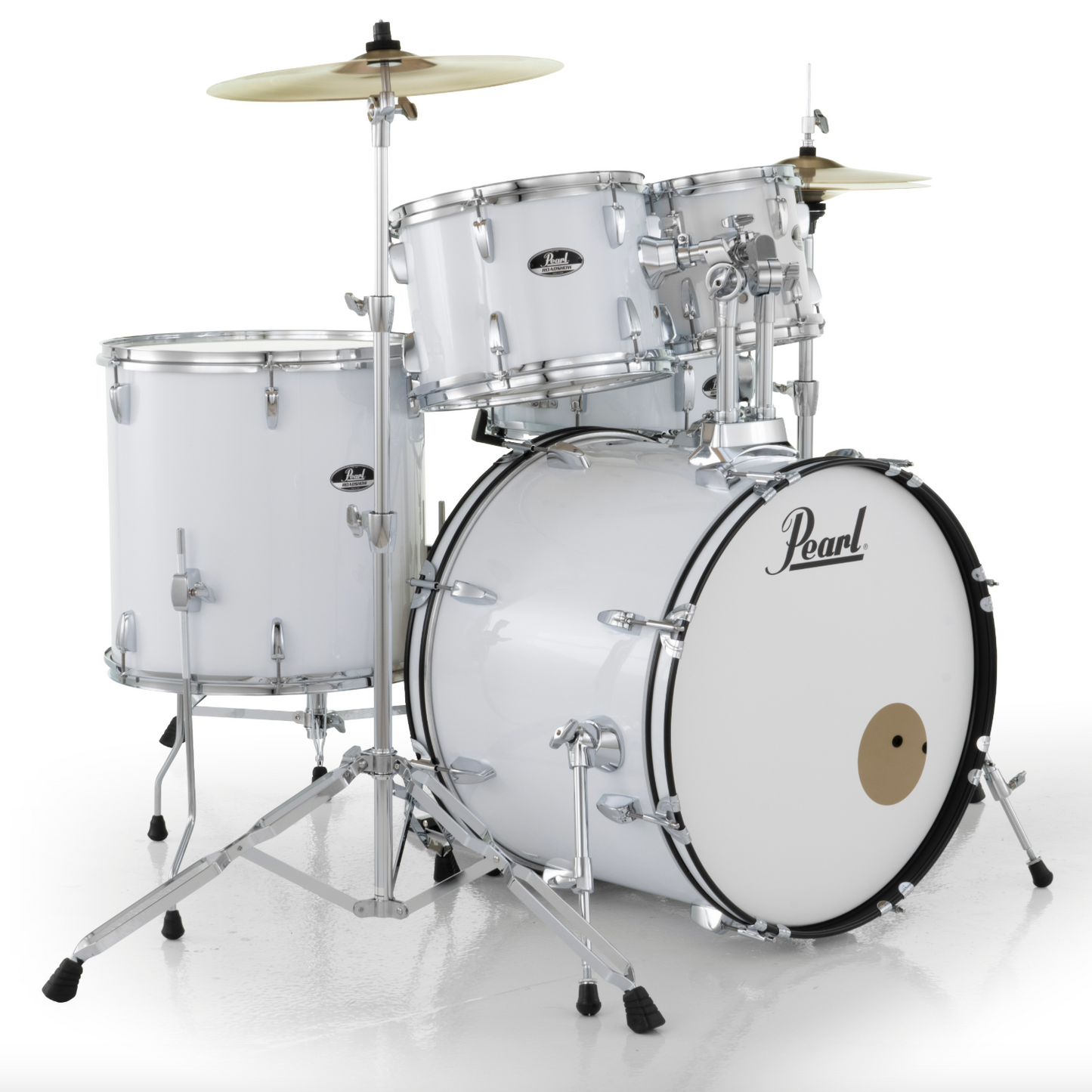 Pearl Roadshow 5-Piece Shell Pack - 22" Bass Drum PURE WHITE