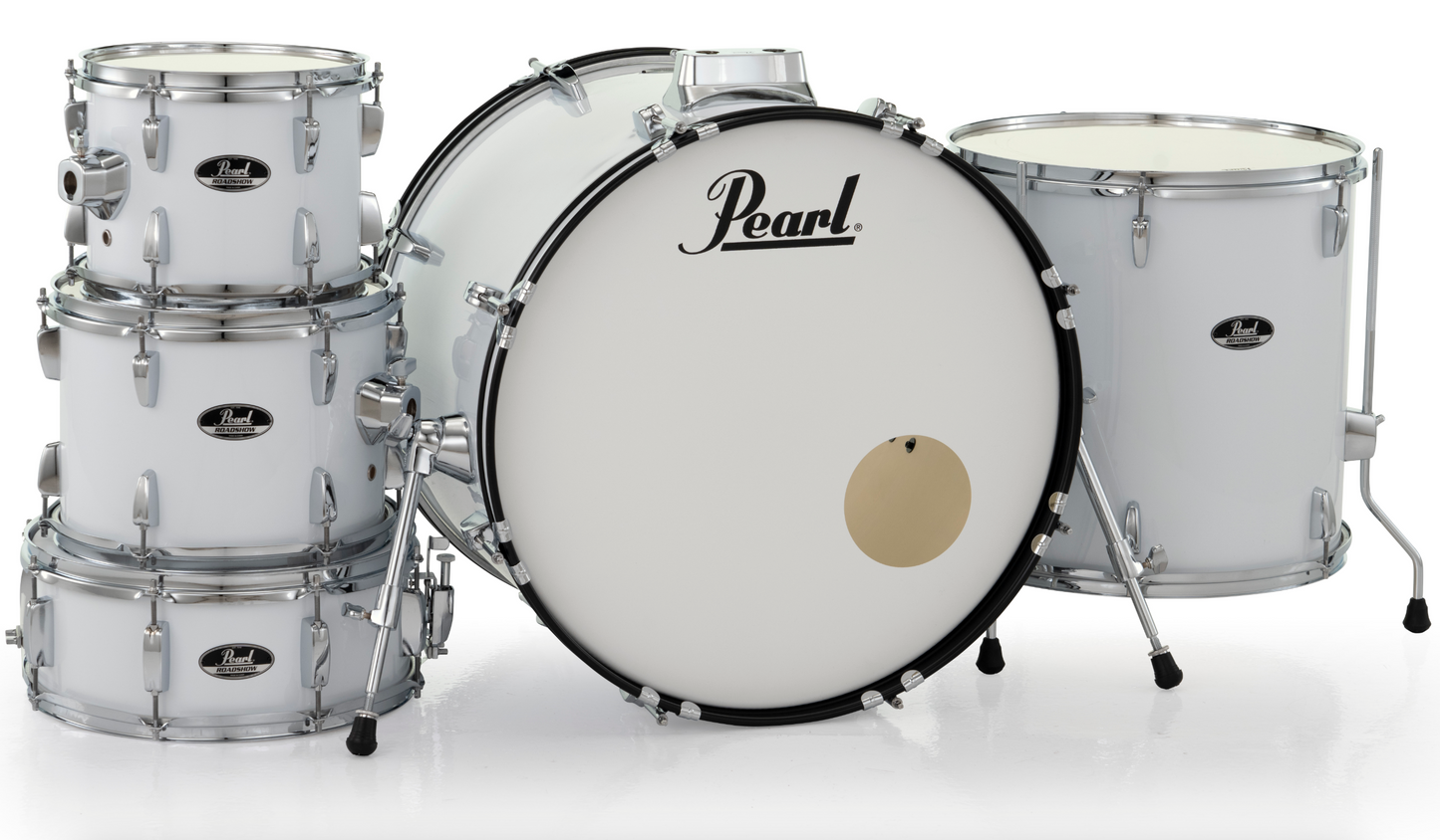 Pearl Roadshow 5-Piece Shell Pack - 22" Bass Drum PURE WHITE