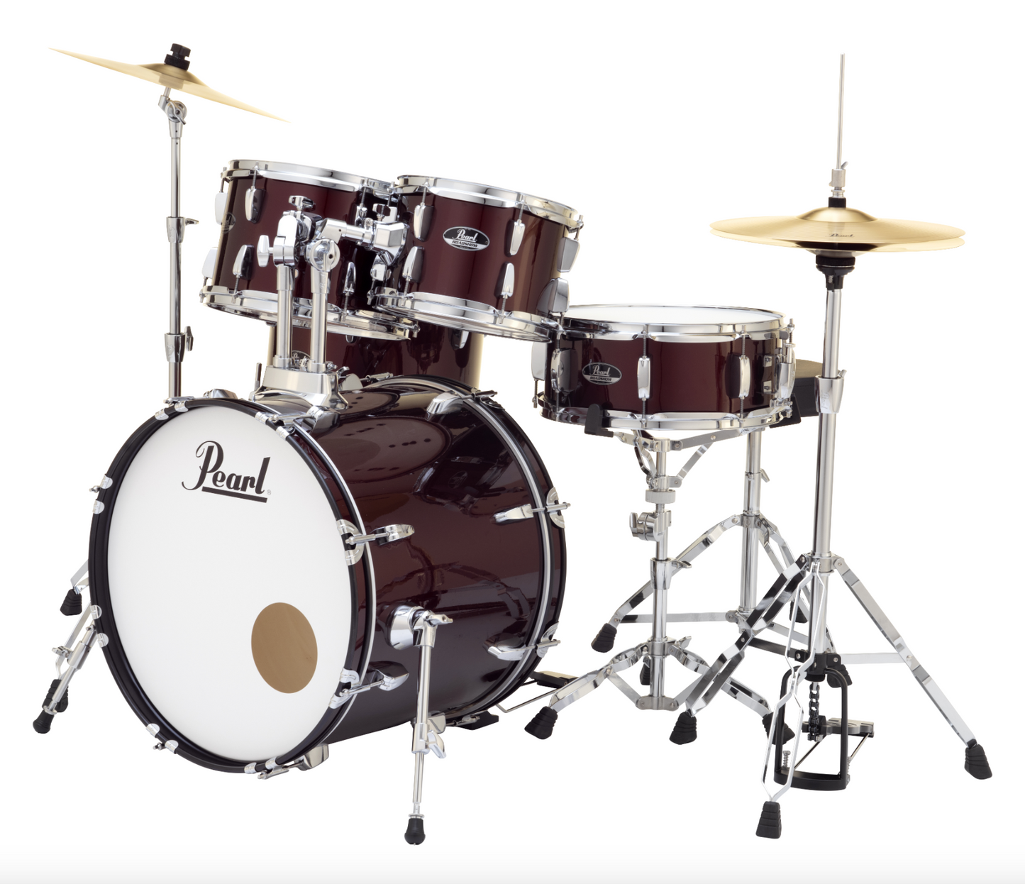 Pearl Roadshow 5-Piece Shell Pack - 20" Bass Drum RED WINE