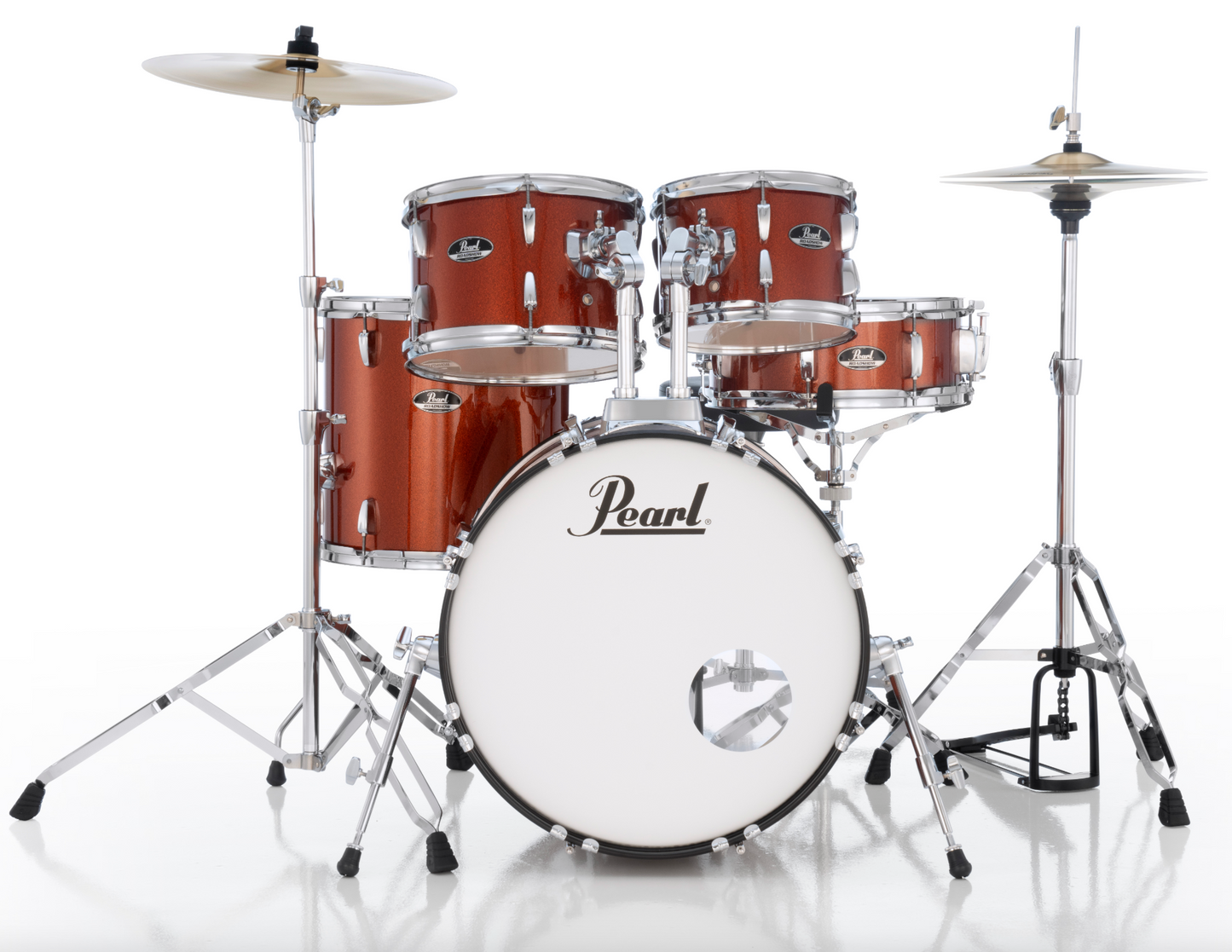 Pearl Roadshow 5-Piece Shell Pack - 20" Bass Drum BURNT ORANGE SPARKLE