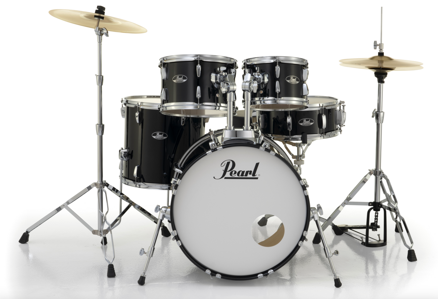 Pearl Roadshow 5-Piece Shell Pack - 20" Bass Drum JET BLACK