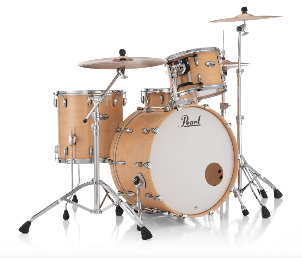Pearl Professional Series 3 Piece Shell Pack - 24" Bass Drum NATURAL MAPLE