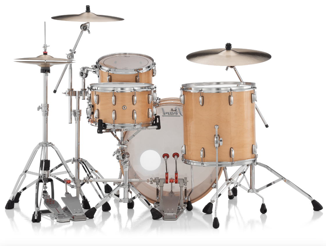 Pearl Professional Series 3 Piece Shell Pack - 24" Bass Drum NATURAL MAPLE