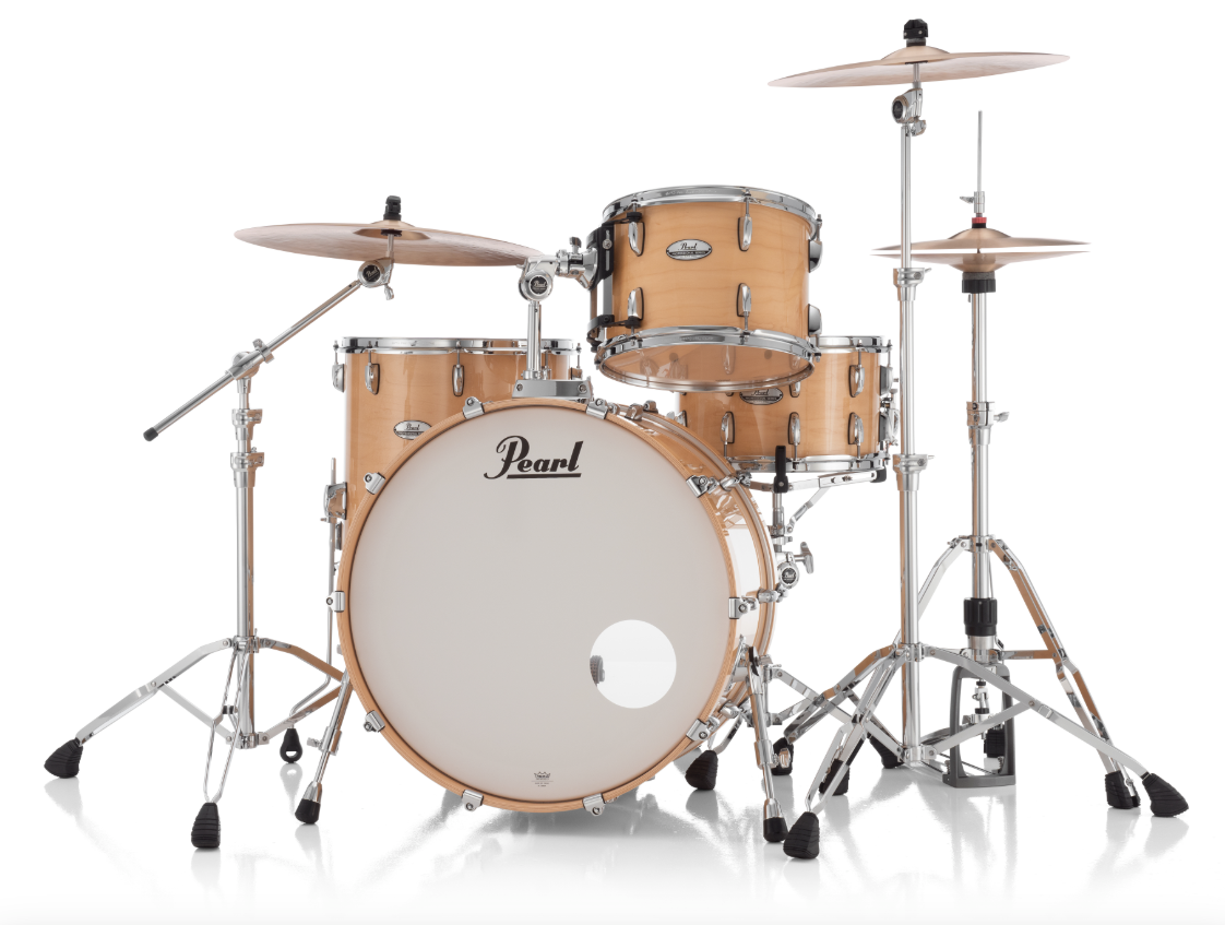 Pearl Professional Series 3 Piece Shell Pack - 24" Bass Drum NATURAL MAPLE
