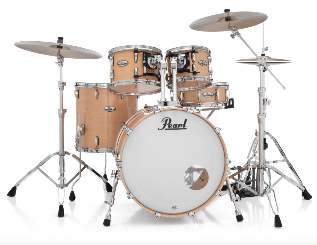 Pearl Professional Series 4 Piece Shell Pack - 22" Bass Drum NATURAL MAPLE
