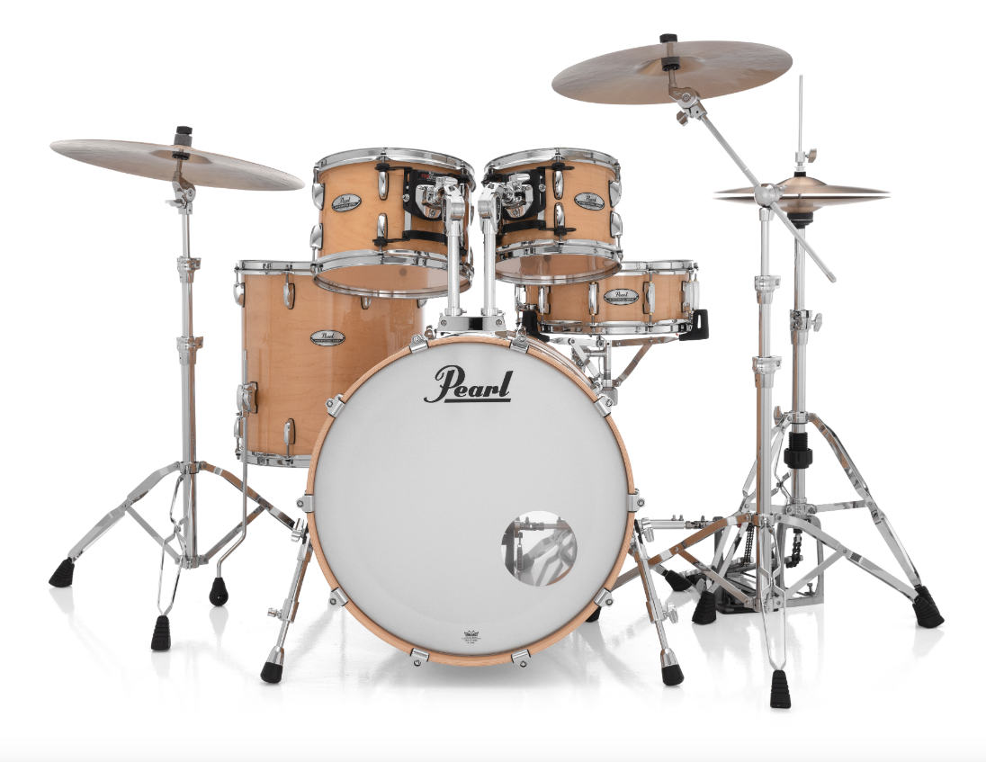 Pearl Professional Series 4 Piece Shell Pack - 22" Bass Drum NATURAL MAPLE
