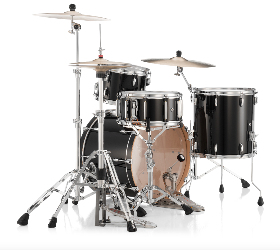 Pearl Professional Series 3 Piece Shell Pack - 22" Bass Drum EMERALD MIST