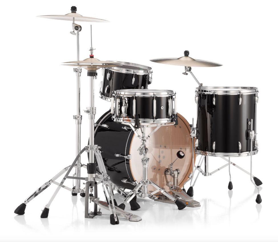 Pearl Professional Series 3 Piece Shell Pack - 22" Bass Drum EMERALD MIST
