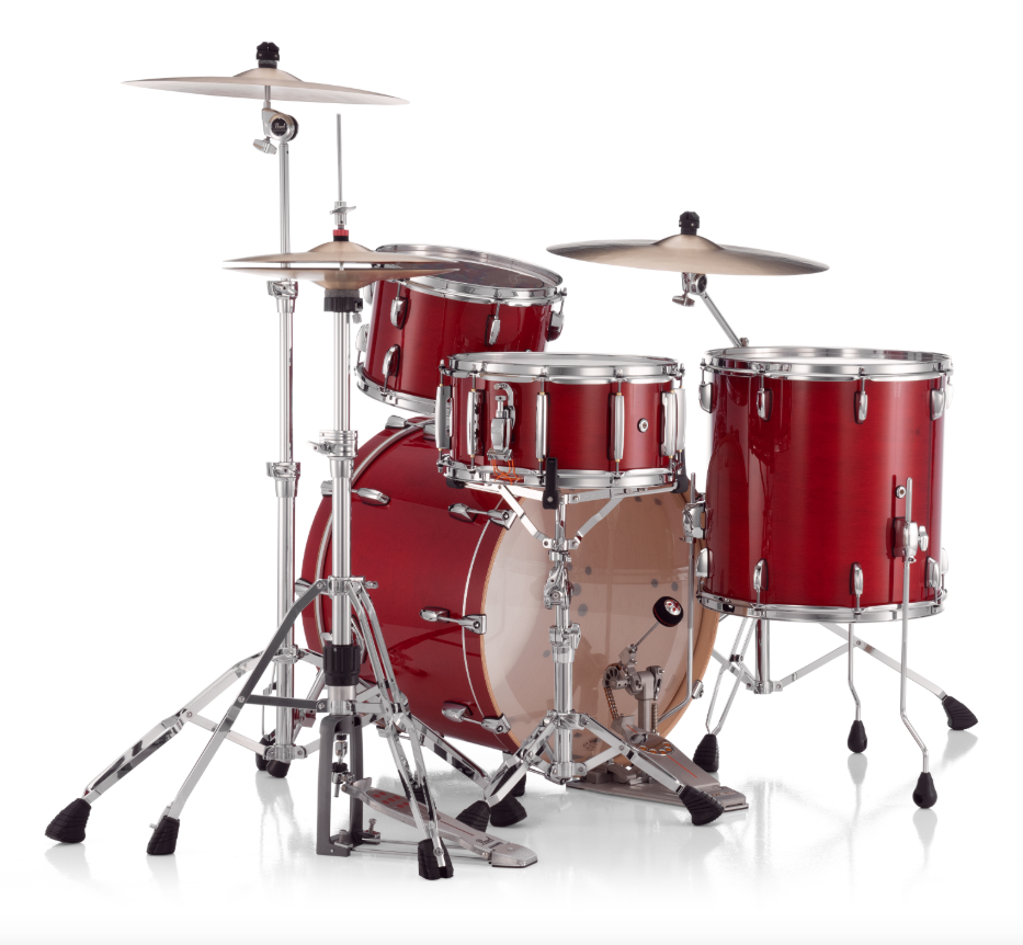 Pearl Professional Series 3 Piece Shell Pack - 22" Bass Drum SEQUOIA RED