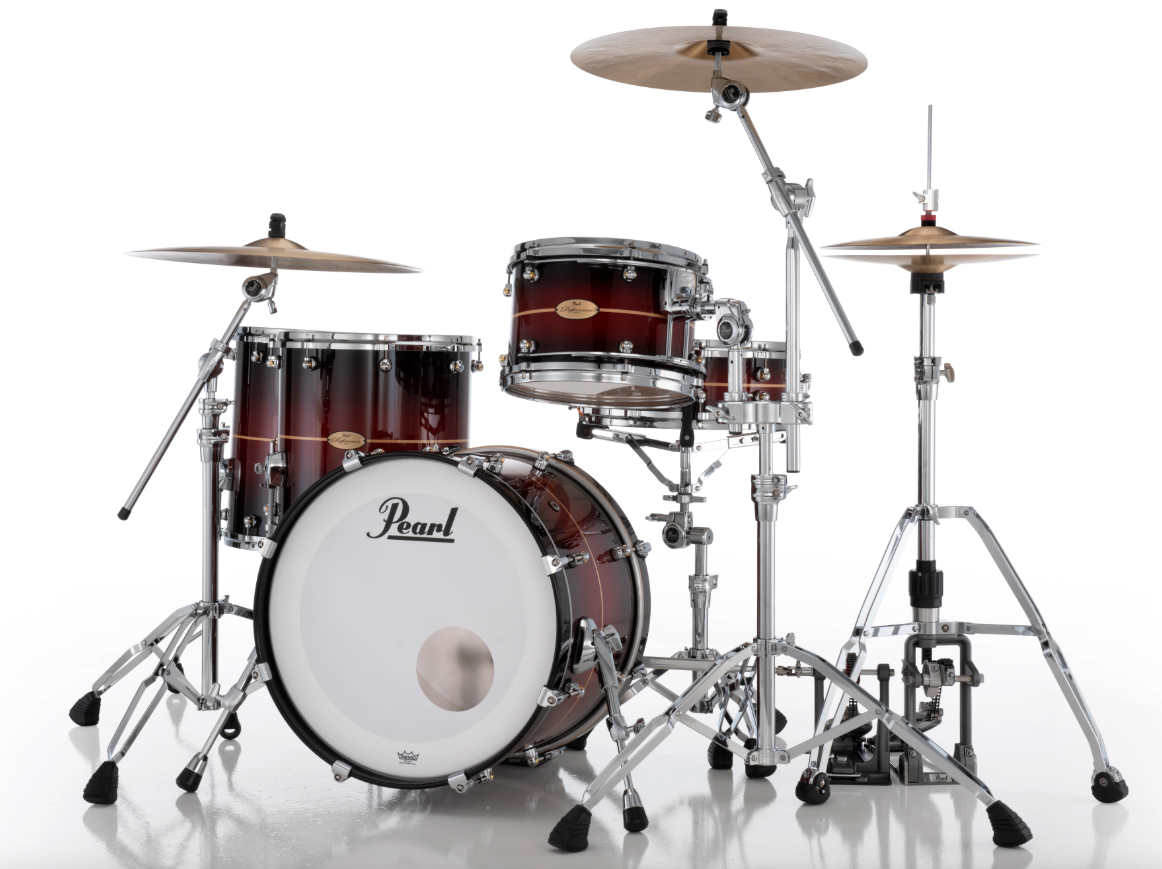 Pearl Reference One 3 Piece Shell Pack - 20" Bass Drum NATURAL BANDED REDBURST