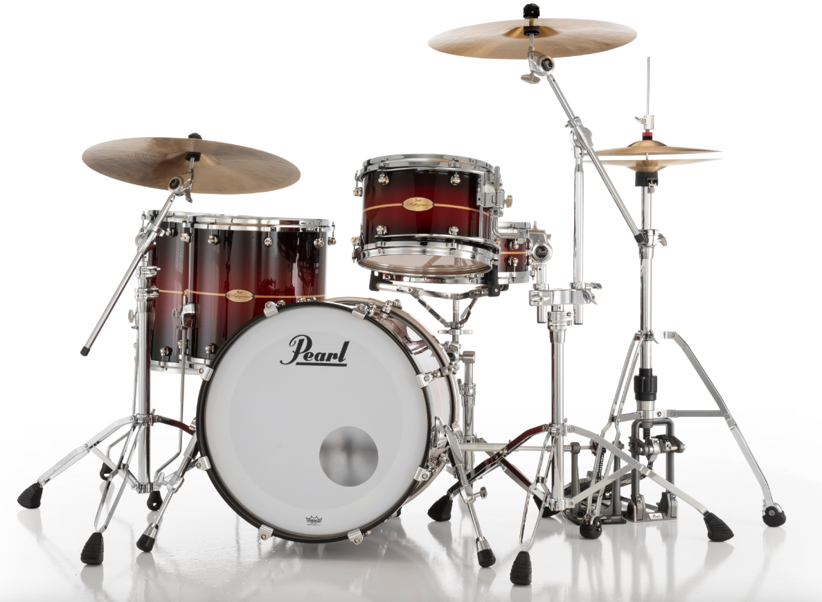 Pearl Reference One 3 Piece Shell Pack - 20" Bass Drum NATURAL BANDED REDBURST