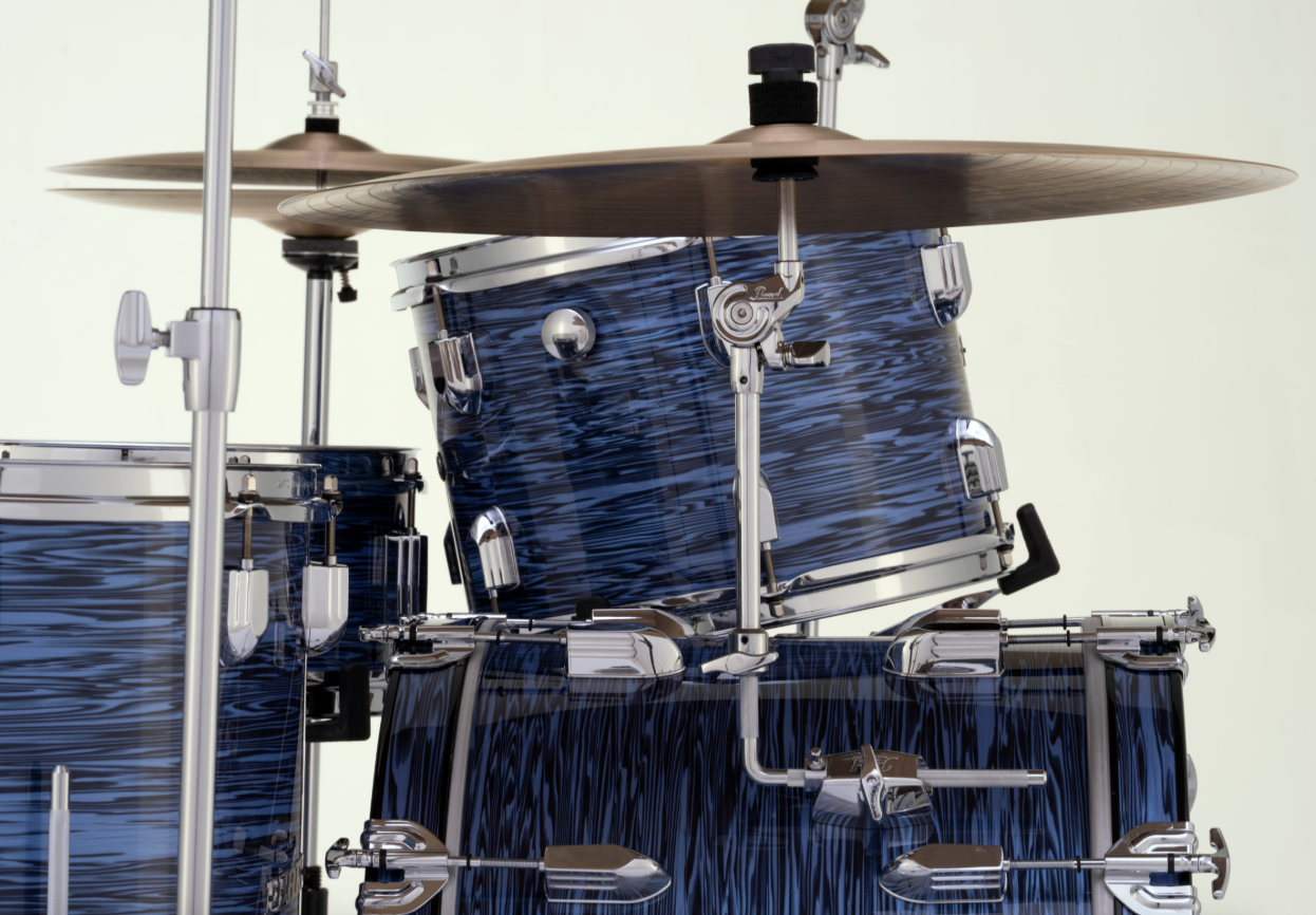 Pearl President Series Deluxe 3-piece Shell Pack - 22" Bass Drum OCEAN RIPPLE