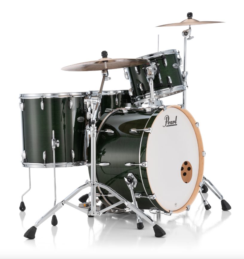 Pearl Professional Series 3 Piece Shell Pack - 24" Bass Drum EMERALD MIST
