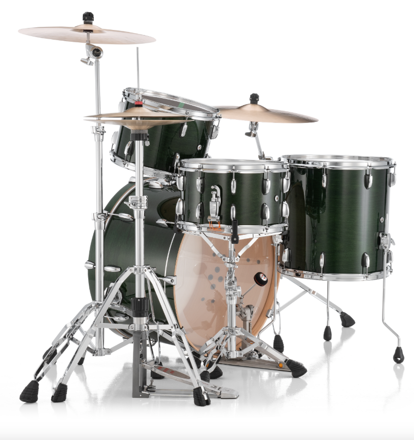 Pearl Professional Series 3 Piece Shell Pack - 24" Bass Drum EMERALD MIST