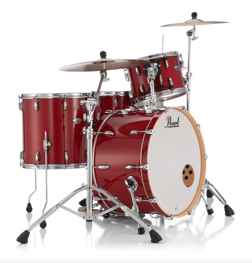 Pearl Professional Series 3 Piece Shell Pack - 24" Bass Drum SEQUOIA RED